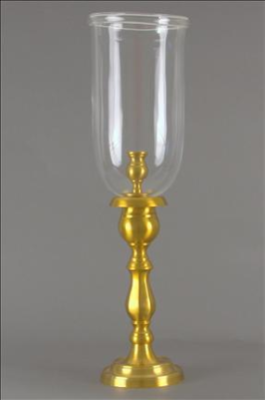 ENGLISH CANDLESTAND CLEAR L FRENCH BRONZE
