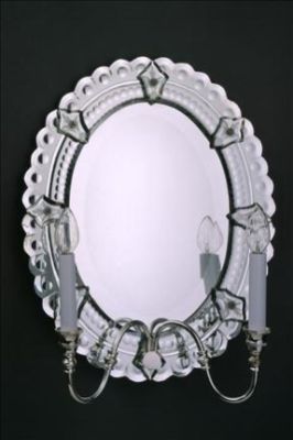 Mirror Sconce Oval
