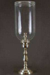 ENGLISH CANDLESTAND CLEAR SILVER