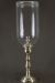 ENGLISH CANDLESTAND CLEAR SILVER